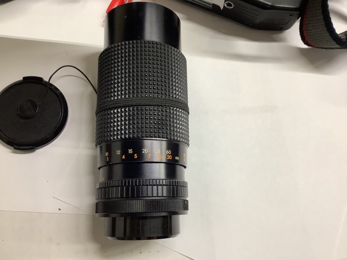 Dslr Lens Canon Fd 200mm F4 Macro Sears Brand Multi-Coated 80