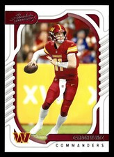 Carson Wentz 2022 Panini Absolute #96 Washington Commanders FREE SHIPPING