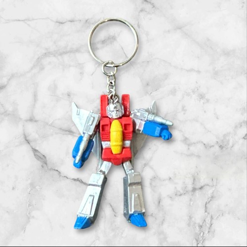 Transformers Starscream Mini Figure w/ Card 2.5" Figure Just Play. New Keychain
