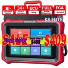 KINGBOLEN K8 Elite OBD2 Scanner Car Diagnostic Tool All System Bidirectional
