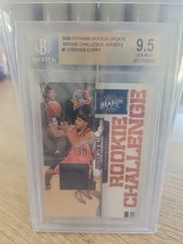 2009/10 Panini Season Update Rookie Challenge Jerseys #1 Steph Curry BGS 9.5