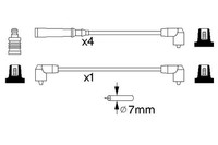 1X Bosch 0 986 356 847 ZüNdleitungssatz FüR Volvo