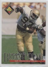 1994 Classic Pro Line Live Bryant Young #334 HOF 1gx2