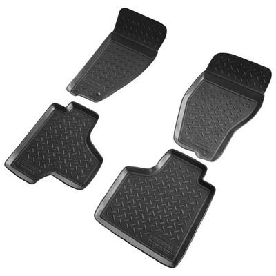 3D Gummi Fussmatten passend für Dodge Nitro | BJ 2006-2011 | passgenau mit Rand