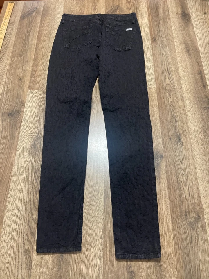 Dear John Jeans, Women's Size 27, Black, Denim, Joyrich, Comfort Skinny Textured - Image 2 of 4