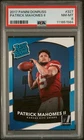 2017 Panini Donruss - Rated Rookie Patrick Mahomes II #327 (RC)