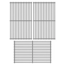 (3-Pack 17 3/4" Stainless Steel Grill Cooking Grid Grates Replacement Parts f...
