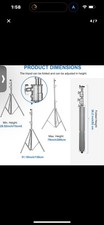 STAINLESS STEEL HEAVY DUTY PHOTOGRAPHY LIGHT STAND,9.2FT/2.8M AIR CUSHIONED