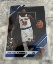 2019-20 Clearly Donruss #29 Julius Randle Red #/99 SP New York Knicks