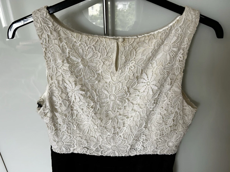 Monsoon Women's Dress Black/White, Size 16, Cruise/Prom/Party - Image 4 of 4