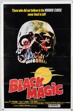 Black Magic 1975 Chinese Ho Meng Hua Movie Poster Wall Art Horror