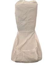 1-100x Chair Cover Wedding White Washable Protective Slipcovers