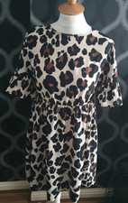 Boohoo Animal Print Dress Size 10