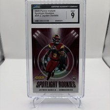 2025 Panini Instant Jayden Daniels Spotlight Rookies CGC Mint 9