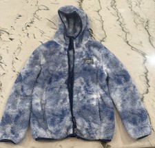 Eddie Bauer Kids Hooded Fleece Jacket Sz: S 7/8 