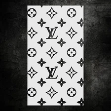 Elegant Mylar Floral Design Home Decor Stencil Reusable - StencilAir