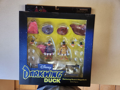 Disney Diamond Select Toys Darkwing Duck & Negaduck Dlx 5'' Figures MIB Brand New
