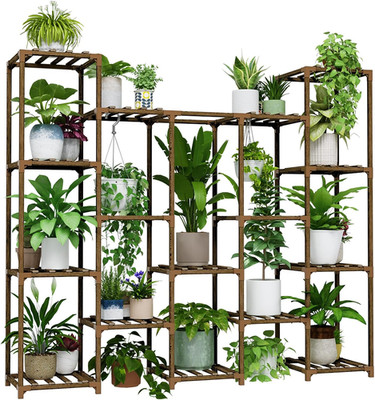 Large Hanging Plant Stand Indoor Tall Plant Shelf Outdoor 14 Pots Large Plant Ra