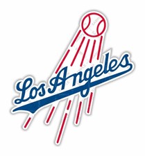 Los Angeles, Baseball, Precision Cut Decal