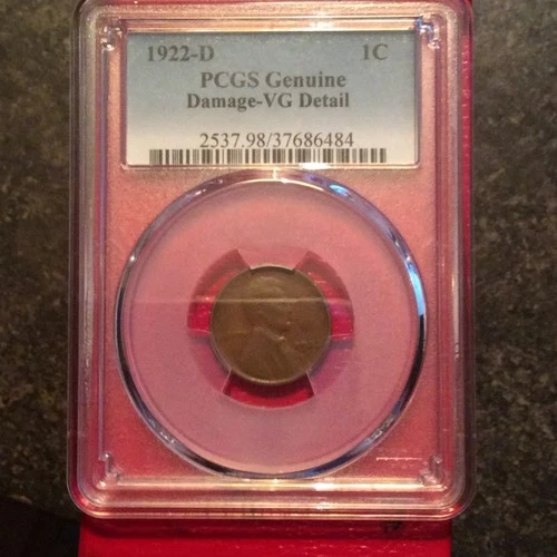1922-D Lincoln Wheat Cent — photo from the most recent tracked eBay sale