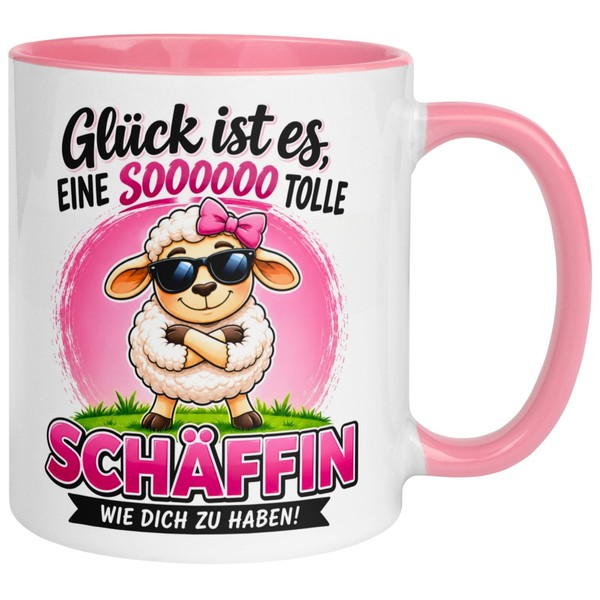 Beste Chefin Geschenk Tasse – „GlüCk Ist Es Eine SchäFfin Wie Dich Zu Haben“-image