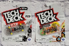 Pair (2) Tech Deck Finger Boards - Flip & Darkroom NEW SEALED