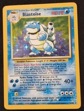 Blastoise 2/102 Base Set Holo Pokemon Card