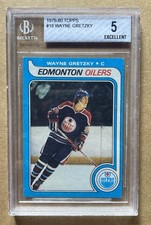1979-80 Topps #18 Wayne Gretzky RC Rookie BGS 5 Rookie Card Hockey GOAT