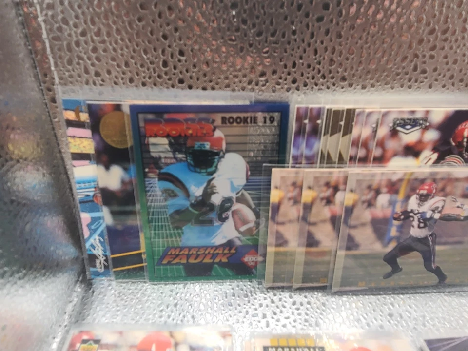 ALL Marshall Faulk Rookie 86 Card Lot SD State Jersey HOF - Read for Details - Image 2 of 4