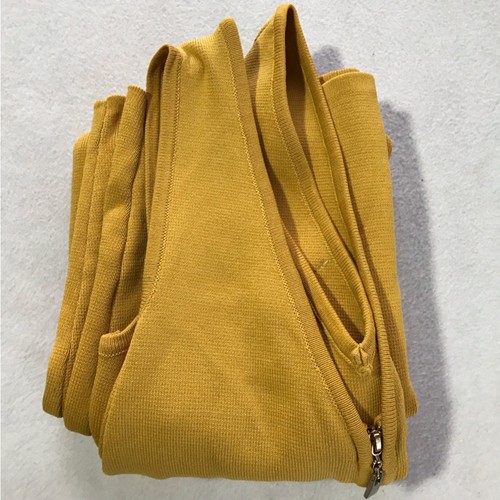 Seek the Label women xs gold yellow bodycon zipper front v neck mini dress sexy - Picture 13 of 13