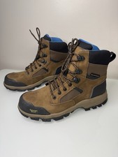 Mens Georgia Boot GB00107 Blue Collar Waterproof Hiking Boots Size 8 Lace Up