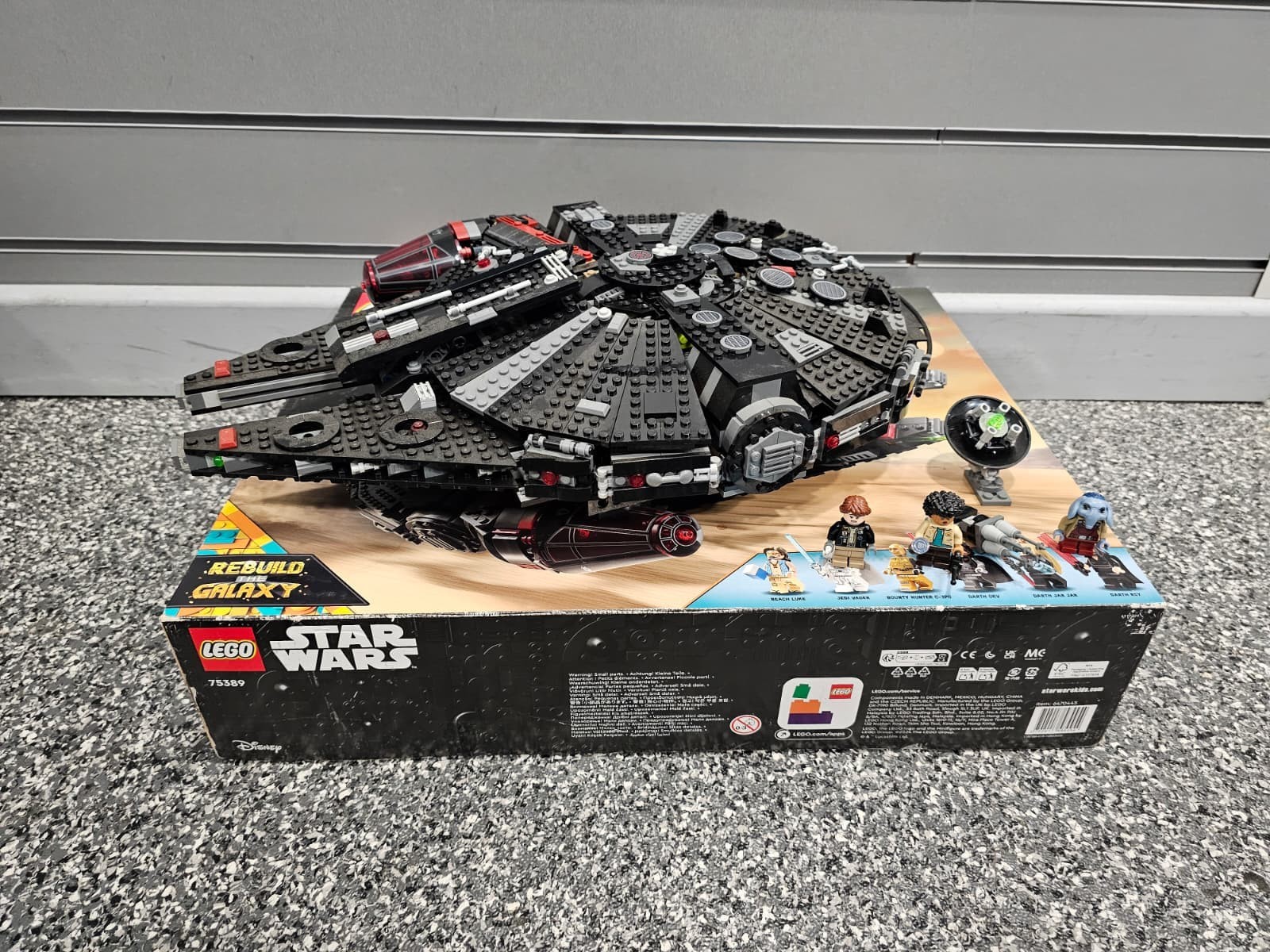 LEGO Star Wars: The Dark Falcon (75389) Built With Box