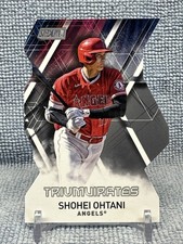 2021 Topps Stadium Club Shohei Ohtani Triumvirates Die Cut Insert Angels #T-13