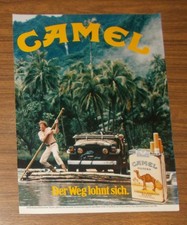 Seltene Werbung CAMEL - Der Weg lohnt sich #3 1983
