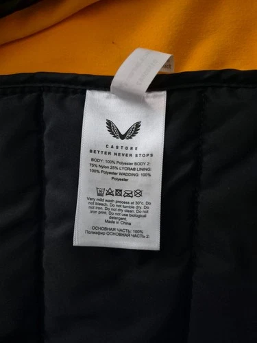 Official McLaren Castore Formula 1 Racing Puffy Vest men's XL, F1 image 5