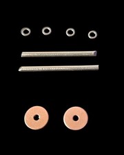 Straight Razor Hardware Pinning Kit (Flat Washers~SS)
