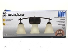 Westinghouse 3-Light Oil Rubbed Bronze Vanity Light 6307500 New