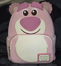 Loungefly Toy Story Lotso Mini Backpack Corduroy Disney Parks Strawberry Scented
