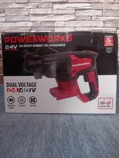 Powerworks Akku-Bohrhammer PD24SDS2  ohne Akku und Ladegerät