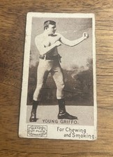 1890 N310 MAYO’S CUT PLUG TOBACCO BOXING CARD YOUNG GRIFFO ALBERT GRIFFITHS HOF