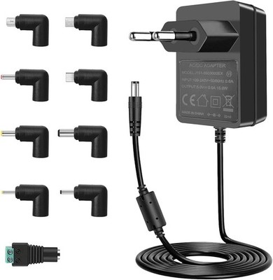 5V 3A Netzteil Power Adapter, 230V AC auf DC 5 Volt 3A 2.5A 2A 1.5A 1A 0.5A, für