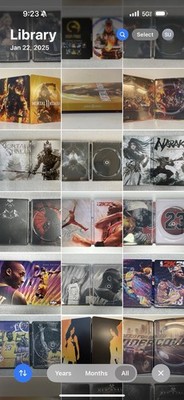 Bundle Of 3 Custom Made Steelbook Cases ( Pick any Of 3 Items) See Description