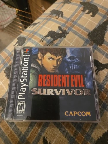 Resident Evil Survivor PlayStation 1 Complete With Registration Card