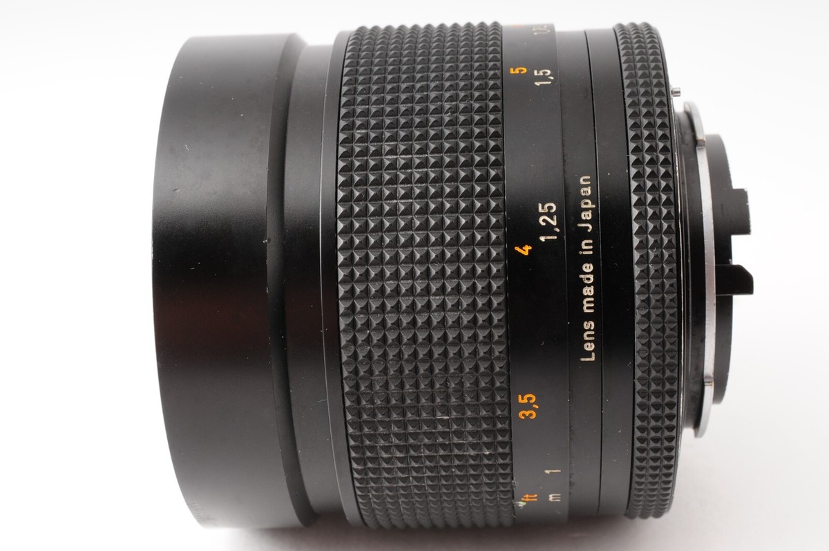 Exc+5] CONTAX Carl Zeiss Planar T* f/1.4 85mm MMJ MF C/Y Lens From