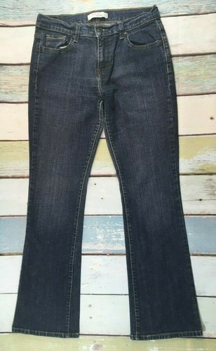 Pantalones de mezclilla azules elásticos corte bota Levis 515 para mujer talla 6 M (28x31) INCREÍBLES