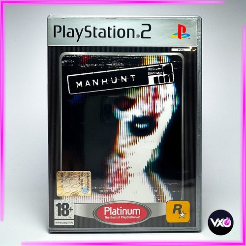 MANHUNT π VIDEOGIOCO PS2 COMPLETO π GIOCO PLAYSTATION ITALIANO ROCKSTAR GAMES
