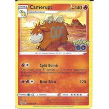 014/078 Camerupt : Uncommon Card : Pokemon GO Trading Card Game TCG SWSH10.5