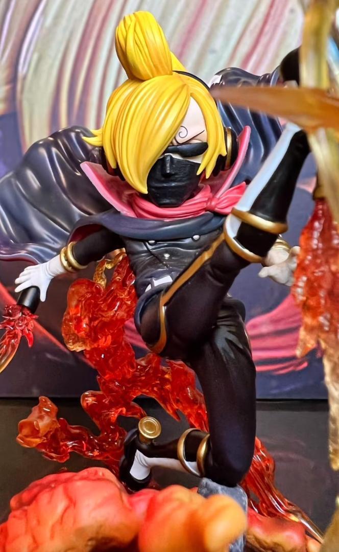 ONE PIECE Sanji Soba Mask Garage Kit Figure Workolize Size