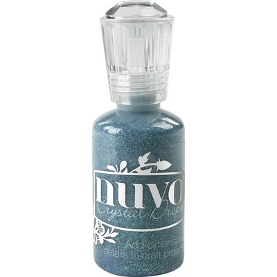 Nuvo Glitter Drops 1.1oz-Dazzling Blue NGD-759