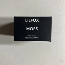 Lilfox Moss MOSS Hydra-Bright Glow Mask 1.7 oz New In Box  X 2